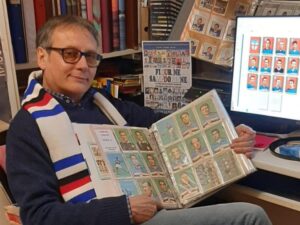 Tutta la storia della Samp nelle figurine: l’opera di Andrea Massa