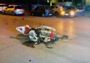 Incidente in viale Massobrio, ferito motociclista