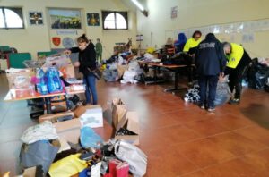 Protezione Civile: tre furgoni di indumenti e farmaci per l’Ucraina