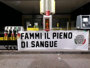 CasaPound Italia: anche a Casale la protesta contro il caro carburanti