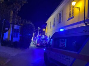 Incendio in un’abitazione a Terruggia, arrivano i vigili del fuoco