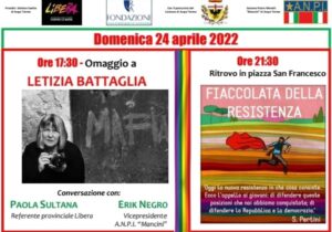 Anpi e Libera, omaggio a Letizia Battaglia. Domenica fiaccolata resistente