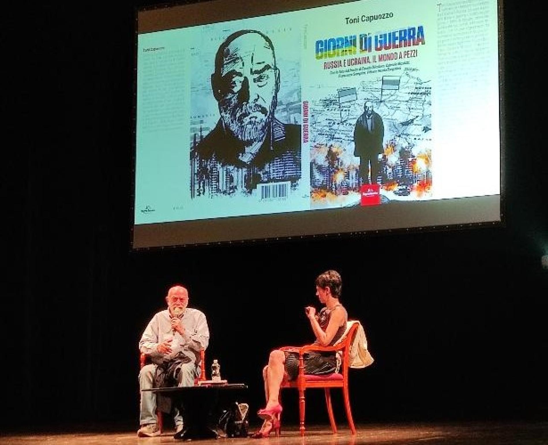 Giovanni Saldì, John Sale e Capuozzo per l’arte contro la guerra