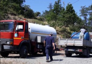 Emergenza idrica: questa mattina cisterna in località Gelati