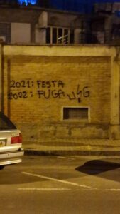 “2022, la fuga”. Gli Ultras sui muri del Moccagatta
