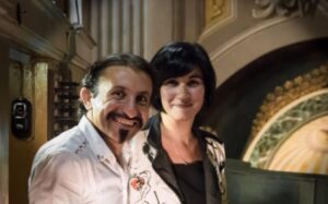 Il duo Barbato e Scavio nella chiesa della pinacoteca