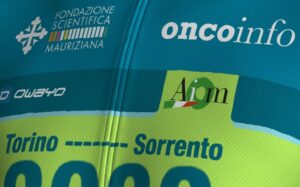 Torino-Sorrento: la pedalata di Massimo Di Maio fa tappa a Novi Ligure