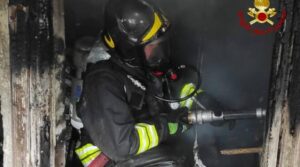 Borghetto Borbera: a fuoco il tetto di un’abitazione