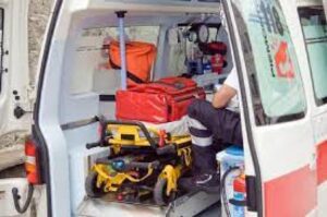 Motociclista fuoristrada: è grave