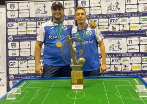 La firma di Casale nell’Italia Campione del Mondo di subbuteo