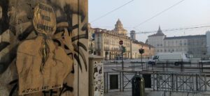 John Sale, l’artista monferrino a Torino solidale con le donne iraniane