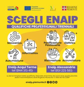 All’Enaip si può conseguire il diploma professionale