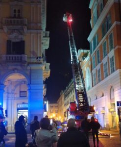 Alessandria: fumo in via Caniggia, sopralluogo dei pompieri