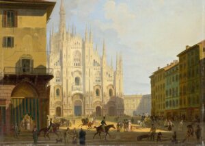 Migliara e Pagliano nella  mostra sull”800