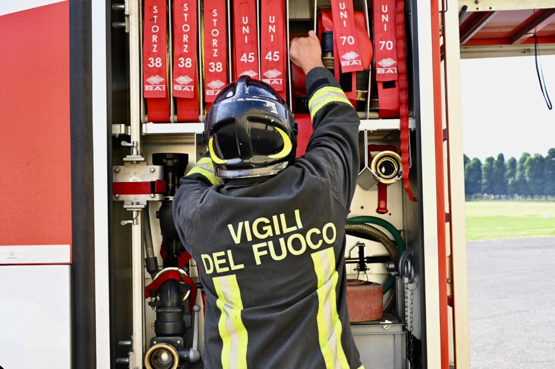 I festeggiamenti di Santa Barbara, patrona dei Vigili del Fuoco