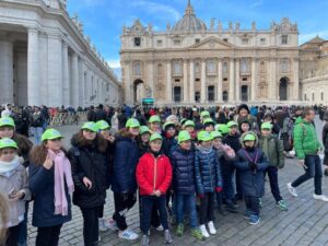Il saluto del Papa ai bambini dell’Angelo Custode di Alessandria