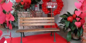 A San Valentino panchine e cuori per i vostri scatti romantici