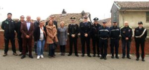 Il prefetto con i sindaci di Bassignana, Montecastello, Pecetto, P. Marazzi e Rivarone