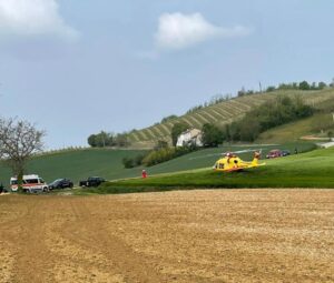 Perde il controllo del quad: feriti marito e moglie di Casale