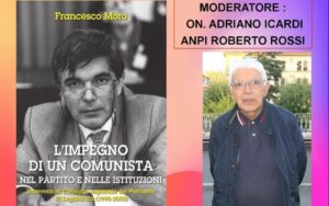 A Morbello la presentazione del libro di Francesco Moro