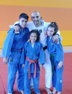 Stage con i campioni di judo