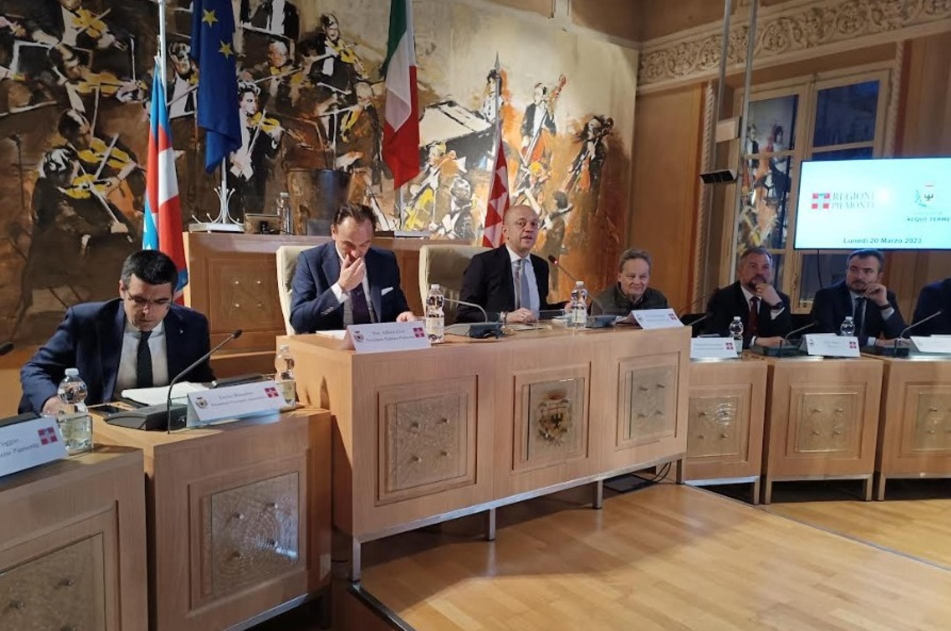 Cirio in città per le Terme: “Pronti a vie legali, ma bisogna trattare”