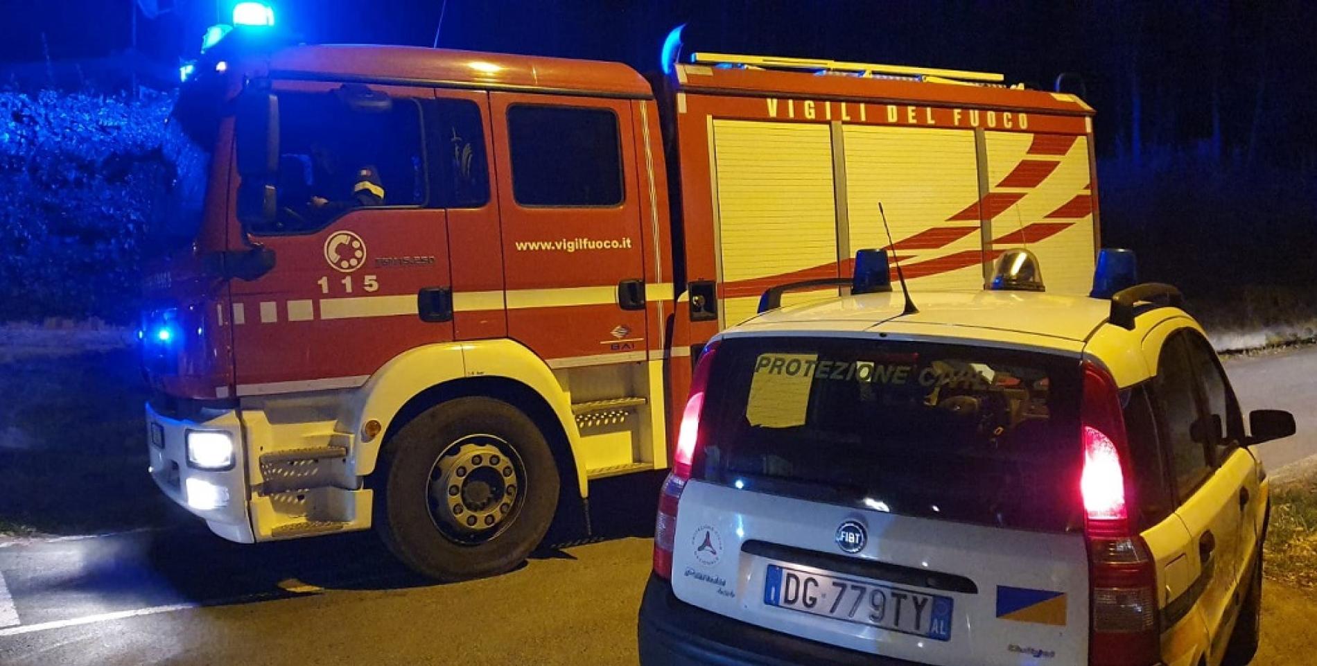 Incendio di Ponzone: 4 gli ettari di bosco distrutti dalle fiamme
