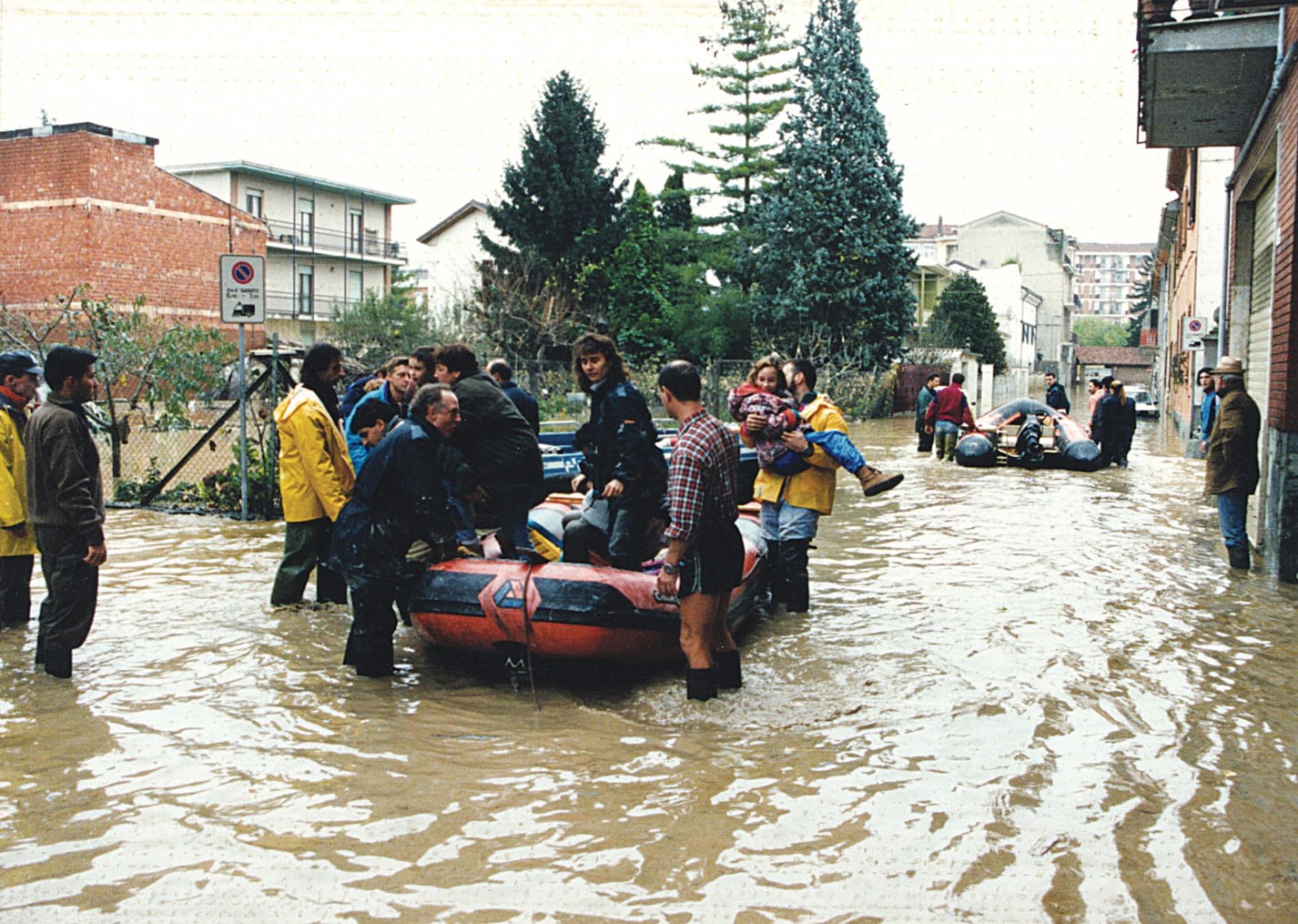 Alluvione 1994: la cerimonia al Parco Carrà