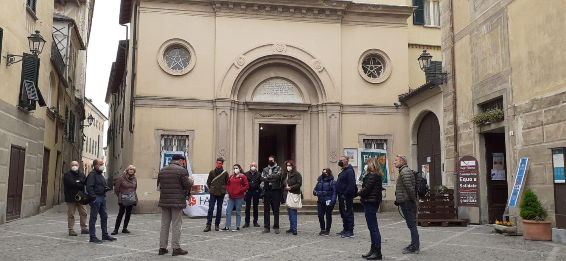 Parrocchia di Lerma: anche Baccini alla presentazione dell’affresco