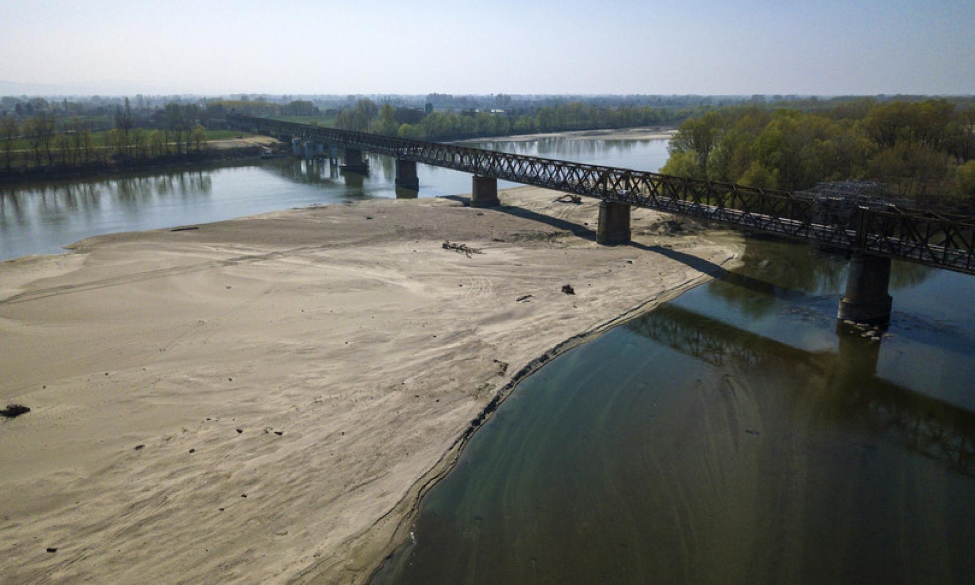 Il caldo brucia la verdura nei campi