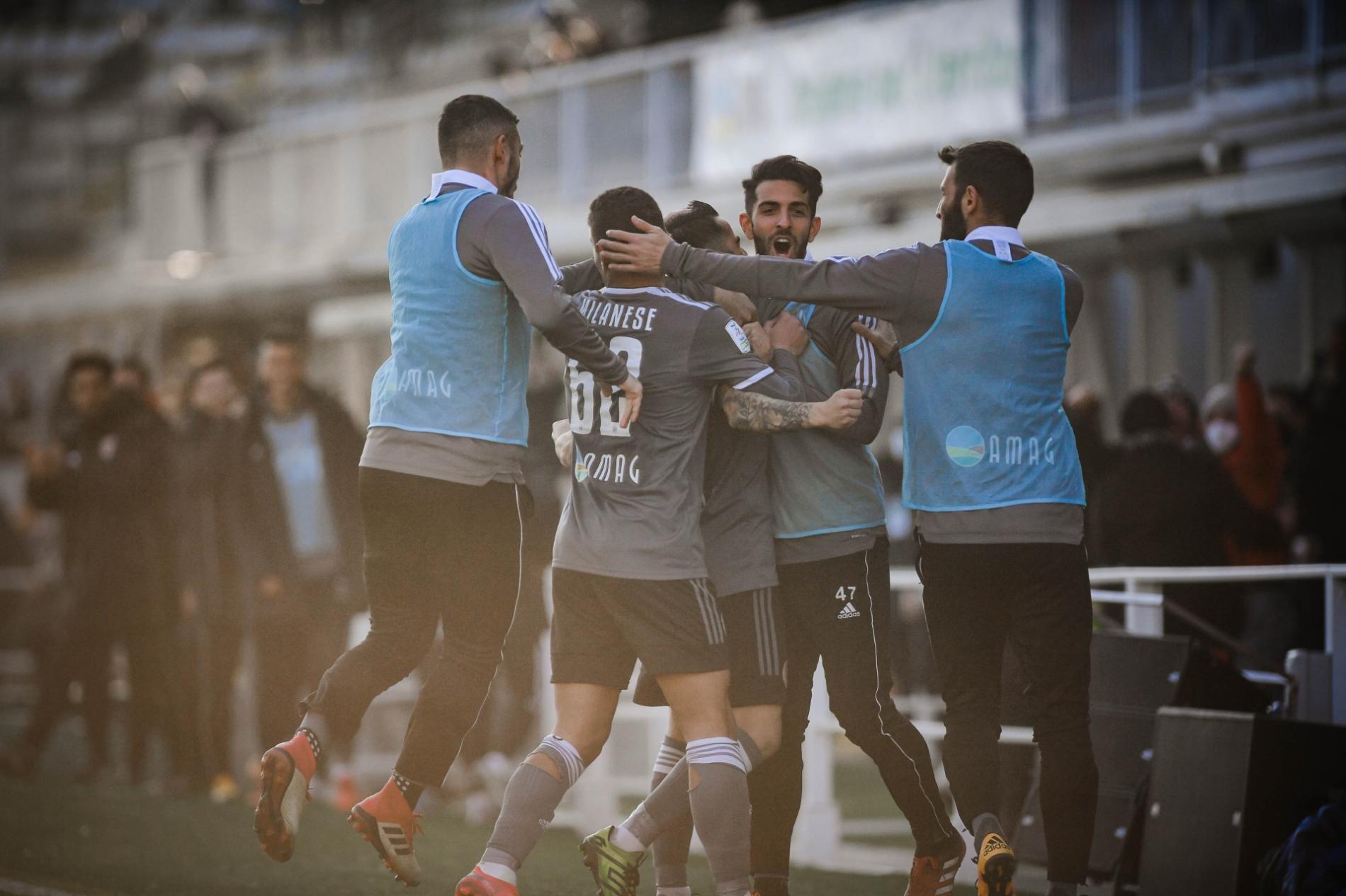 Alessandria, lezione di calcio al Benevento