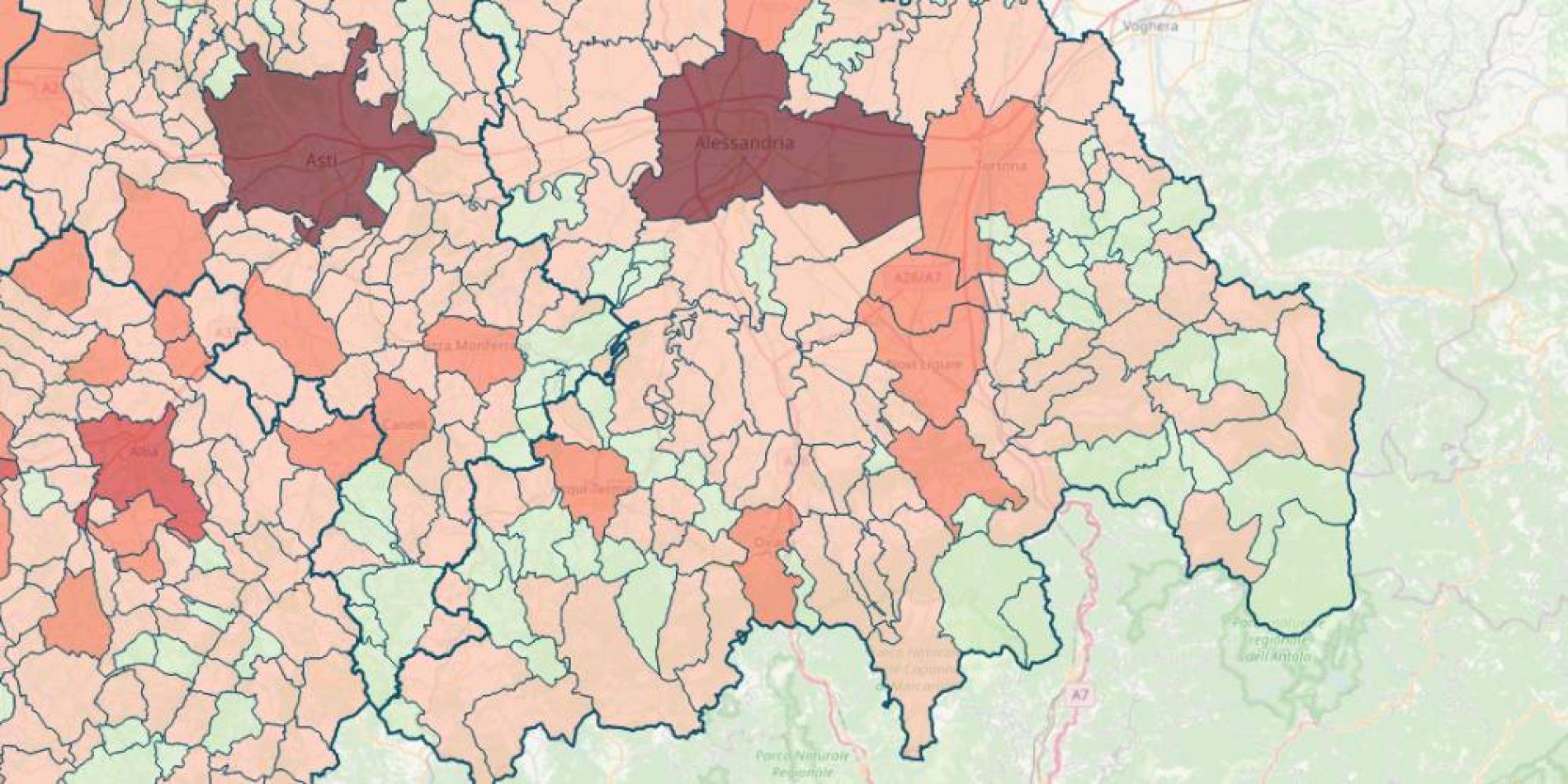 Novi sempre più “rossa”: contagi più che raddoppiati da lunedì