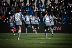 Alessandria, lezione di calcio al Benevento