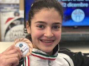 Per Giorgia Piccarolo arriva la medaglia della determinazione