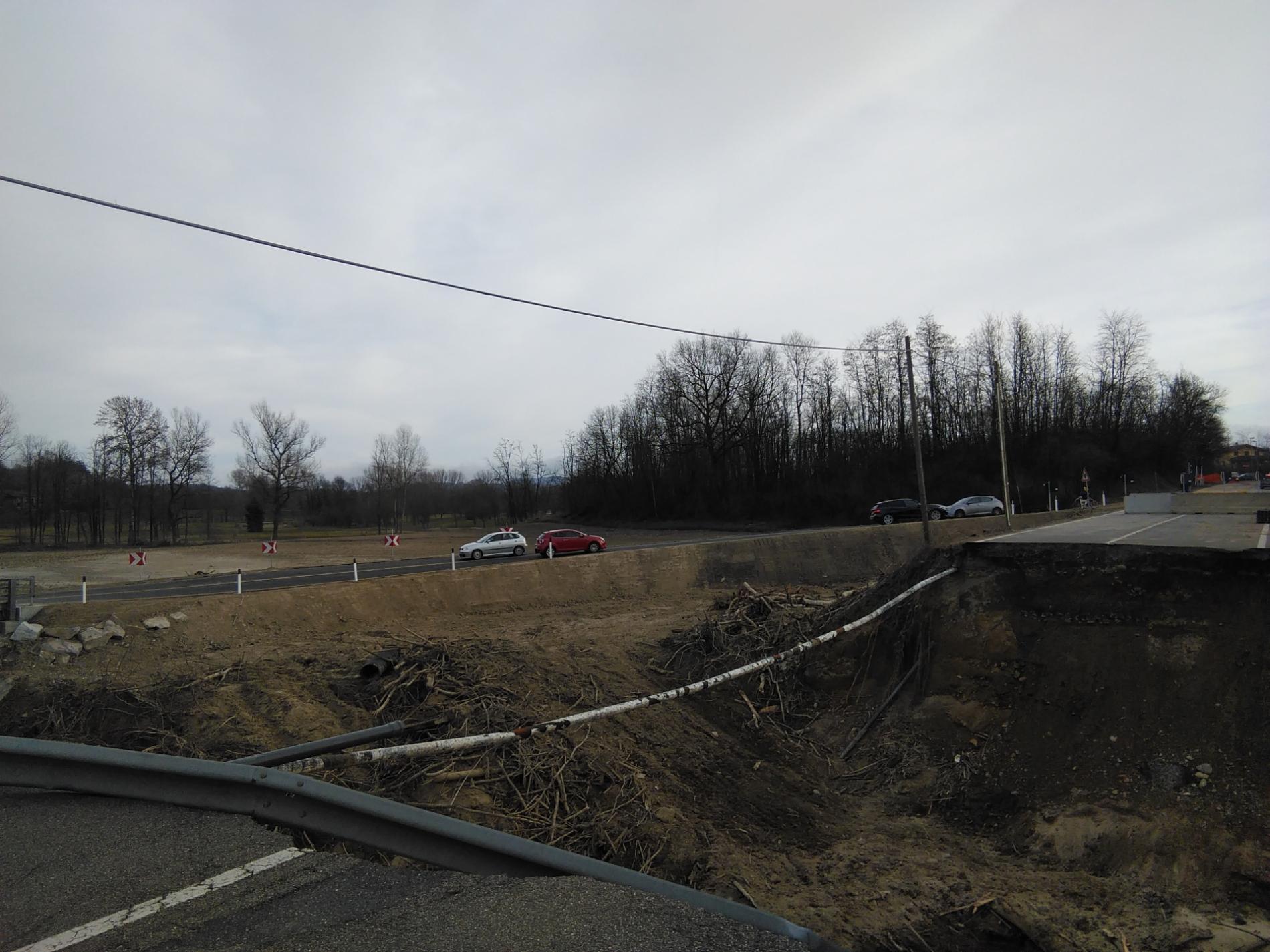 Provinciale Novi-Ovada, prende forma il nuovo ponte sull’Albedosa