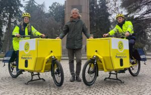 Poste, ecco le cargo e-bike
