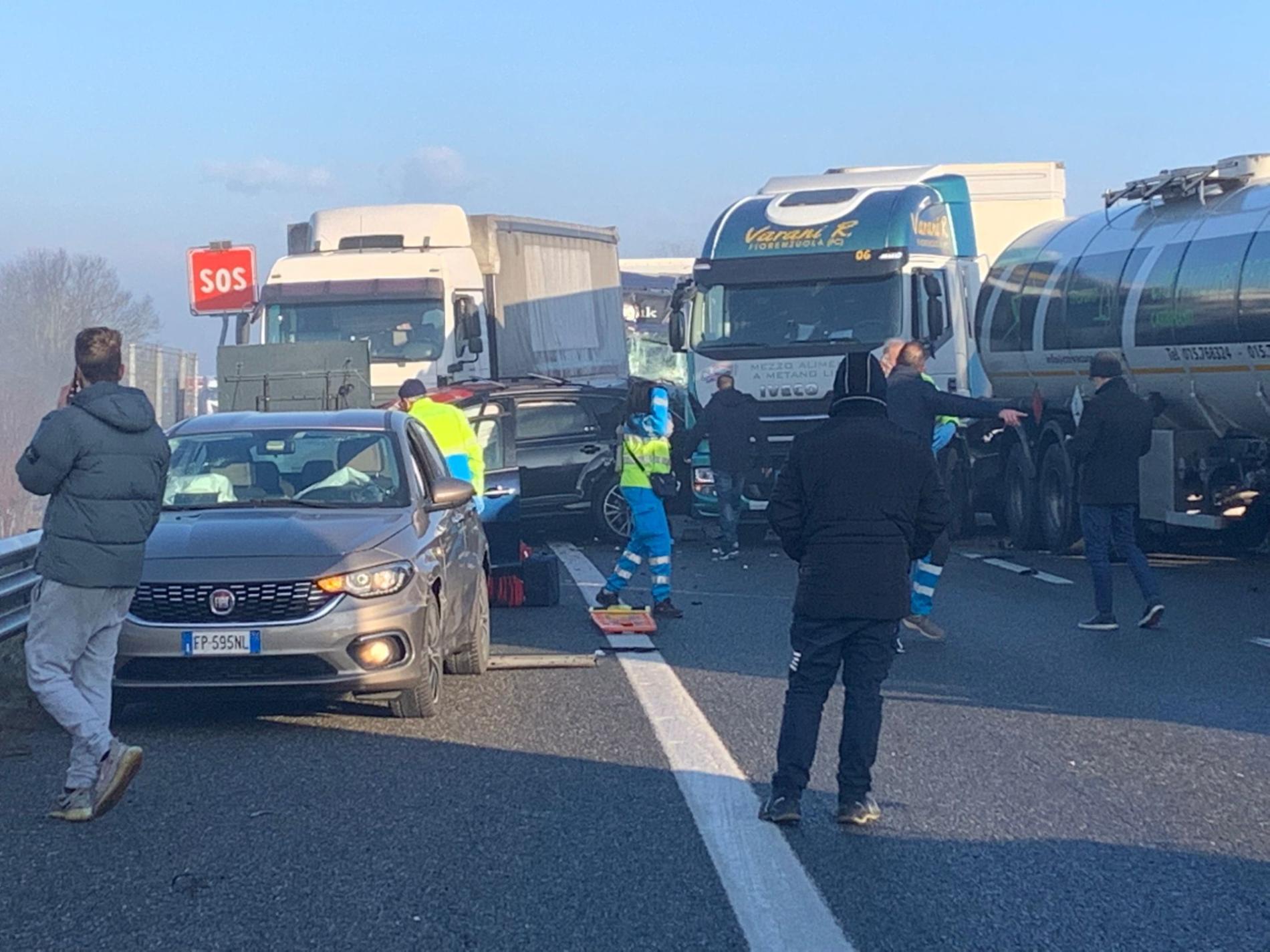 Tommaso e Pietro sono le vittime del maxi incidente