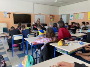 Alla scuola media di Villanova la lezione di Liliana Ariotti sull’amianto