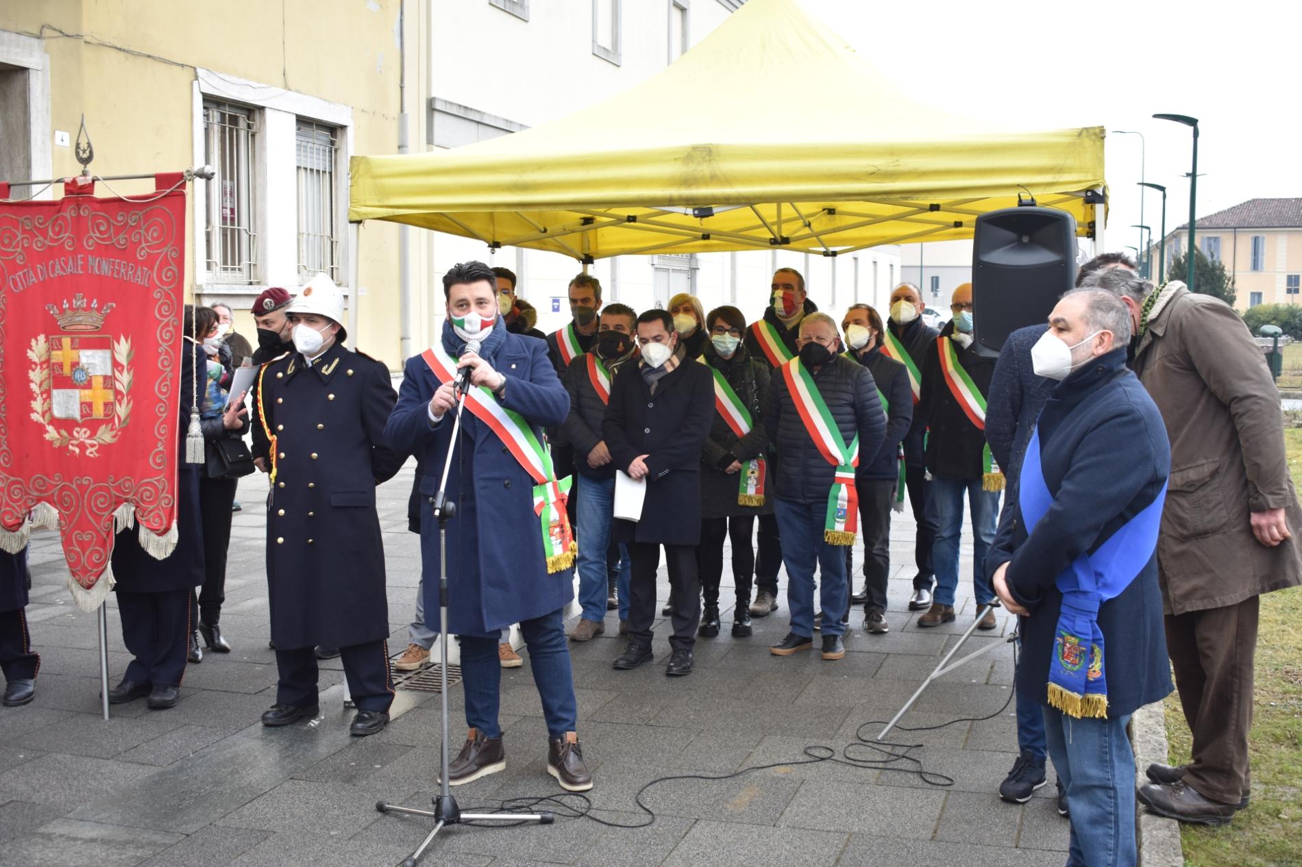 Giorno del Ricordo a Casale: le due cerimonie