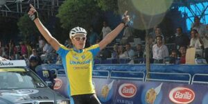 Al Museo del Ciclismo la maglia del campione ucraino Grabowski