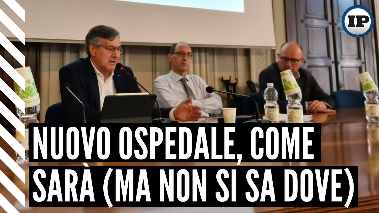 Nuovo ospedale, presentato il piano