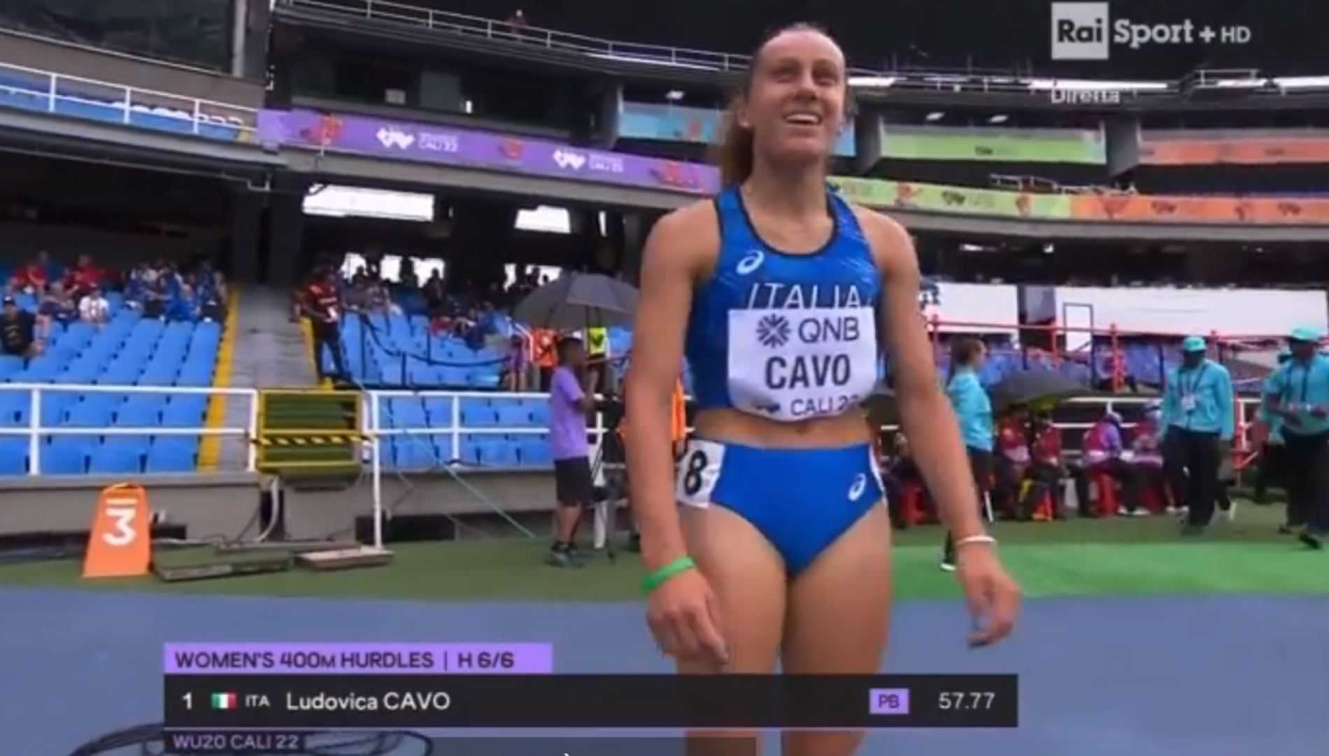 Mondiali U20, Ludovica Cavo  chiude  al 7° posto