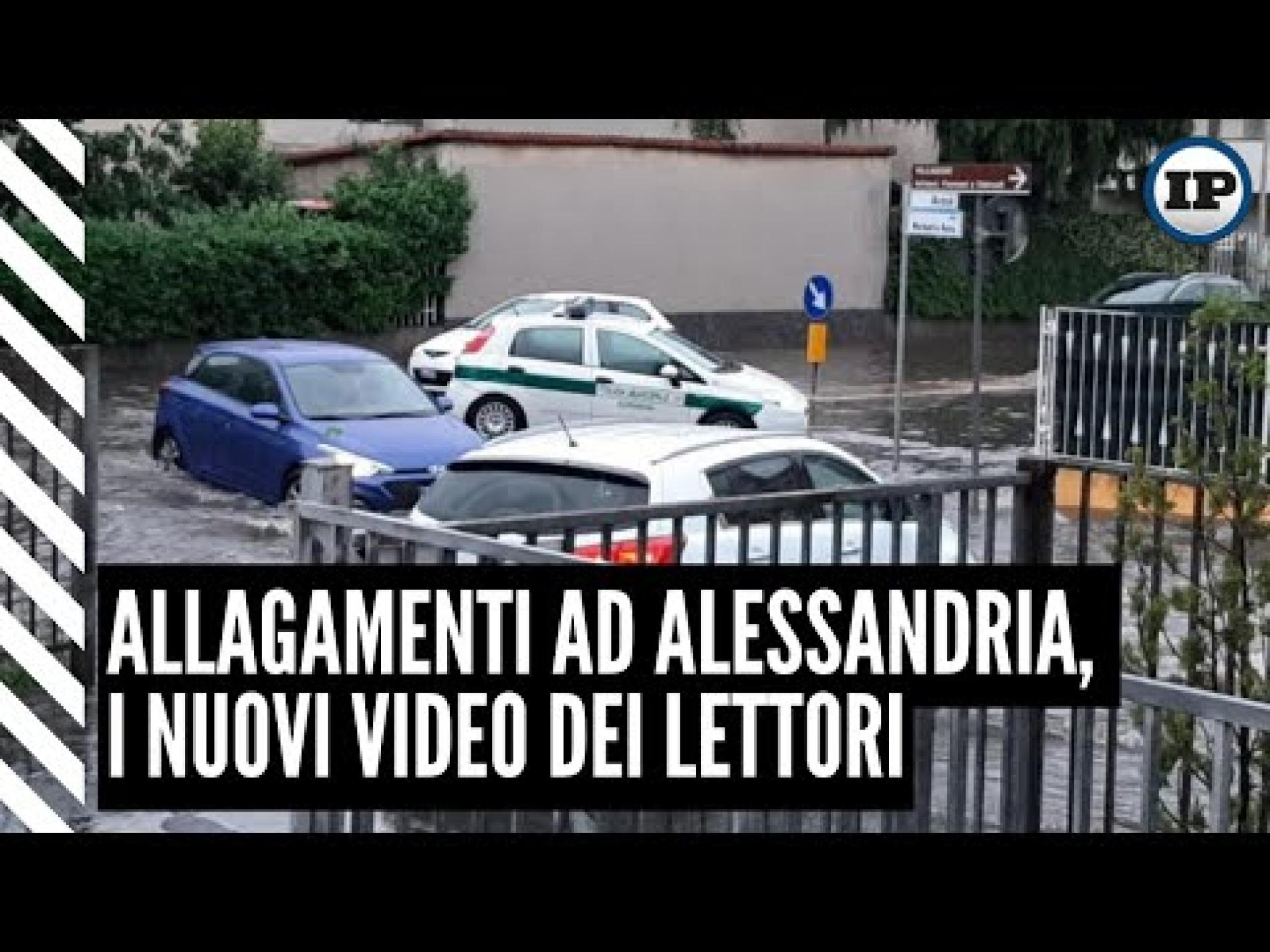 Maltempo Valenza, intervengono i volontari