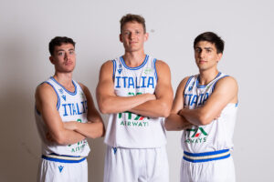 Alessandrini  protagonisti in canotta azzurra