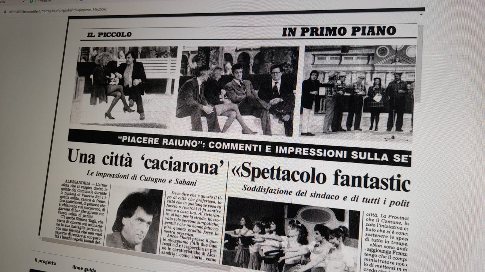 L'imitatore Lauretta ricorda Toto Cutugno