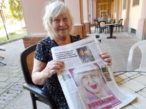 Alessandria, auguri alla testimonial: compie 94 anni