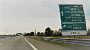 A26: nuove chiusure da stasera, tra Casale e Alessandria