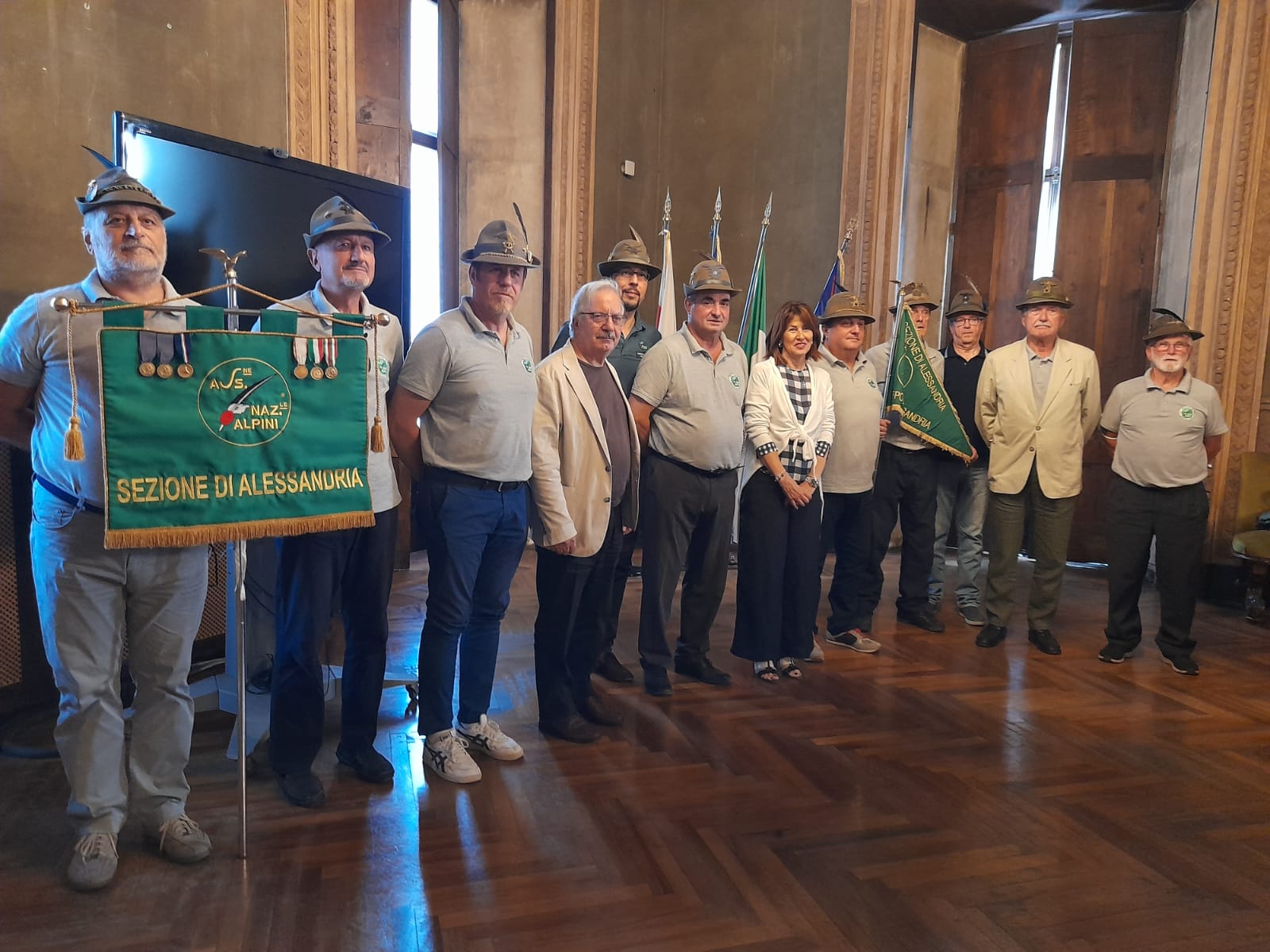 Alessandria, ecco il nuovo monumento degli Alpini