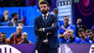 Edoardo Casalone con Pozzecco all’Asvel Villeurbanne