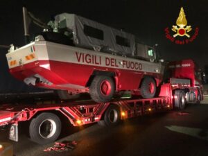 Vigili del Fuoco da Alessandria in supporto dell’emergenza a Pistoia